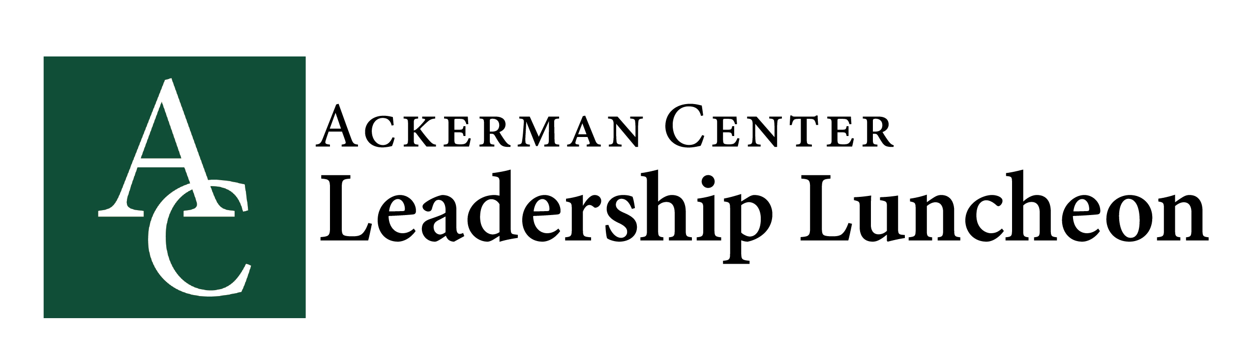 Ackerman Center Leadership Luncheon