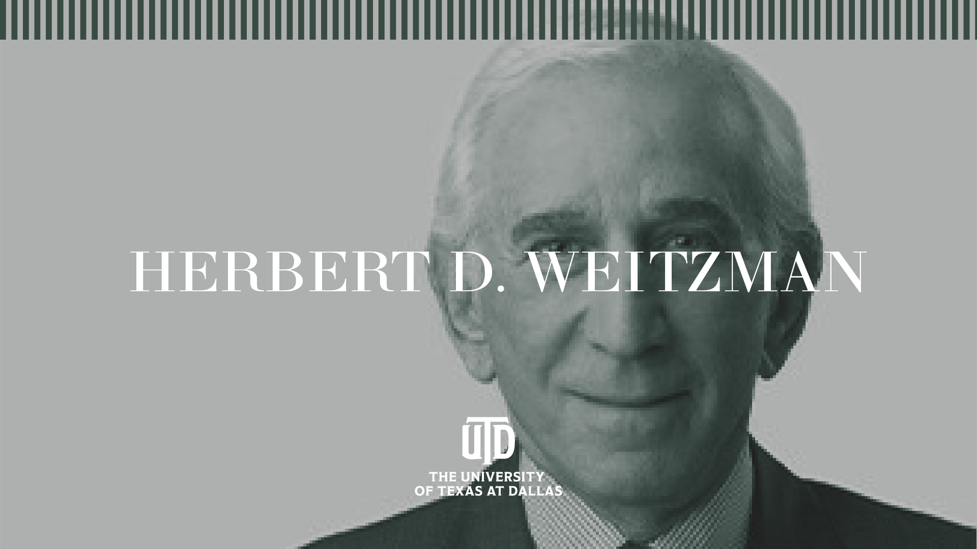 Portrait of Herbert D. Weitzman